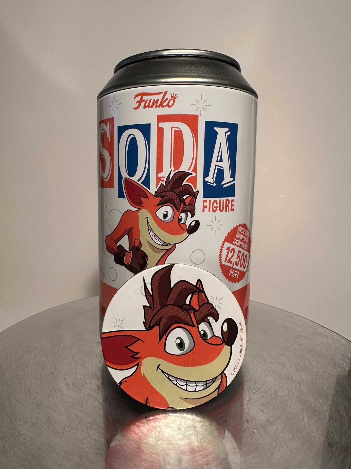 Crash Bandicoot Funko SODA Figure Limited Edition 1/10500