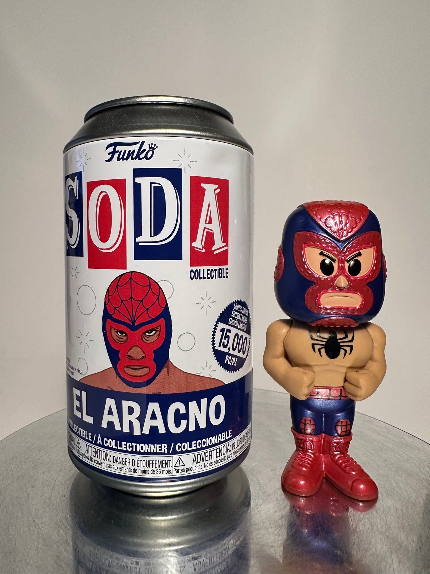 Marvel - El Aracno Metalico Funko SODA Figure Limited Edition 1/2500 CHASE