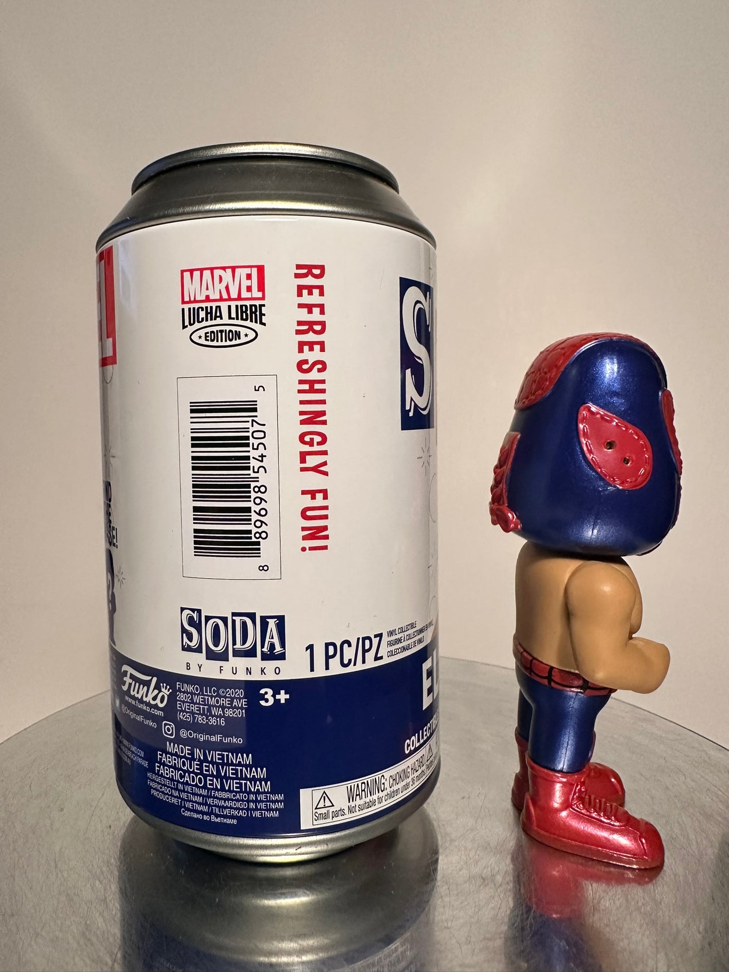 Marvel - El Aracno Metalico Funko SODA Figure Limited Edition 1/2500 CHASE