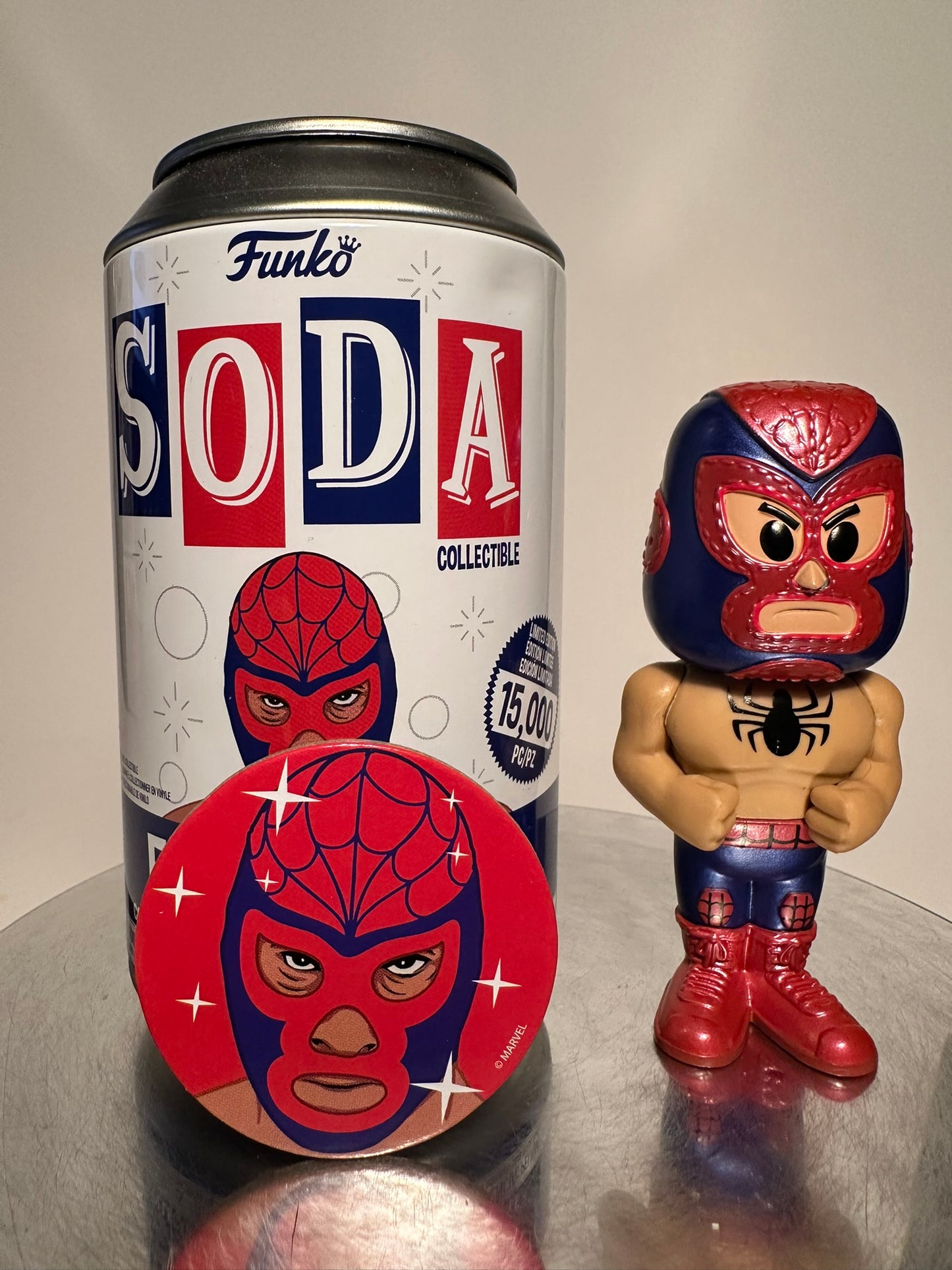 Marvel - El Aracno Metalico Funko SODA Figure Limited Edition 1/2500 CHASE