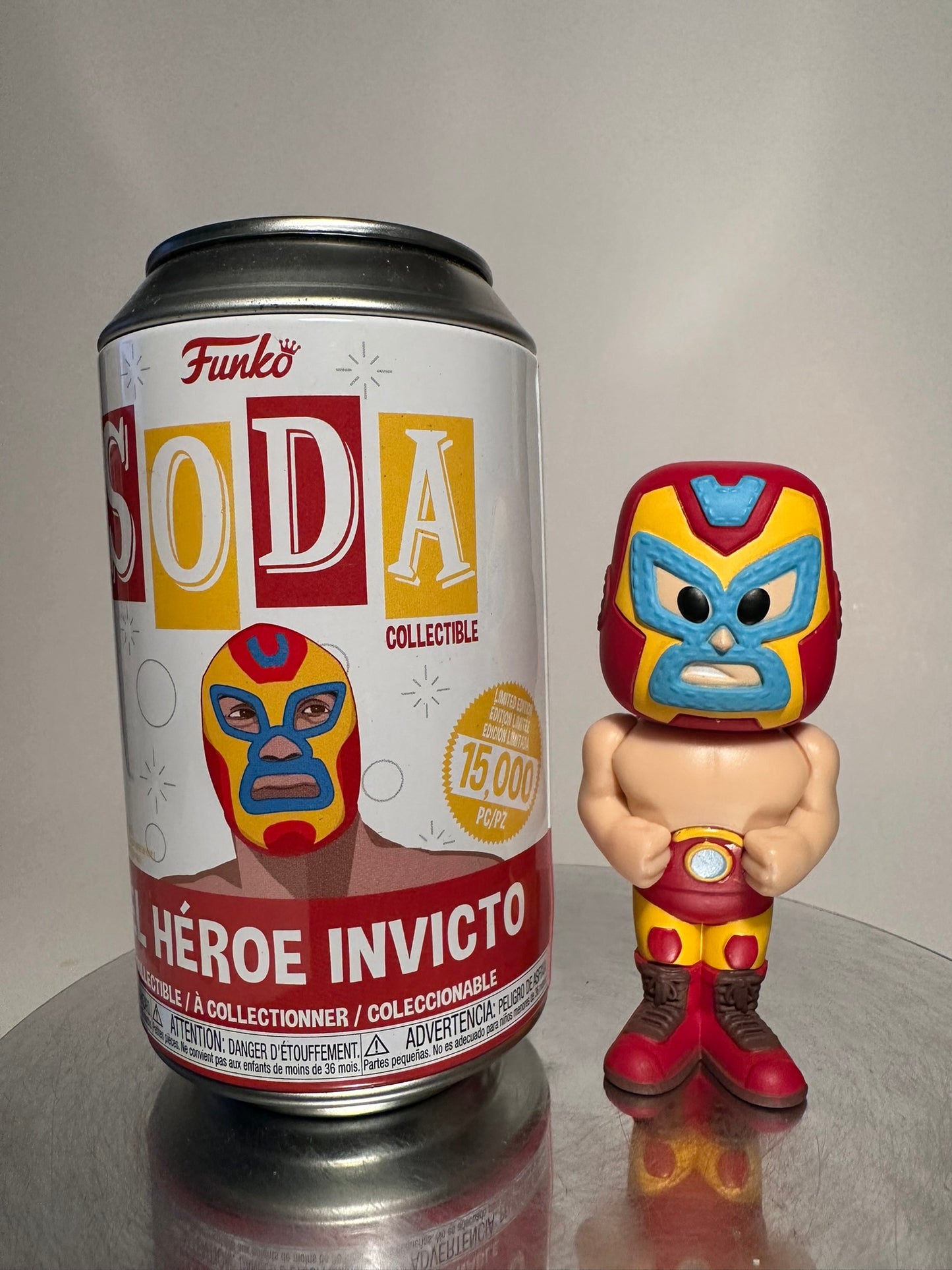 Marvel - El Heroe Invicto Funko SODA Figure Limited Edition 1/12500