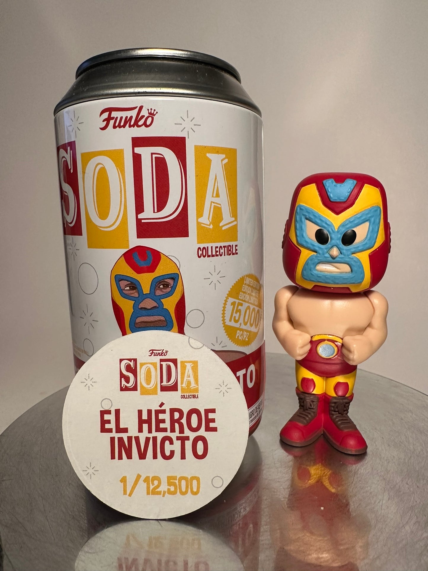 Marvel - El Heroe Invicto Funko SODA Figure Limited Edition 1/12500