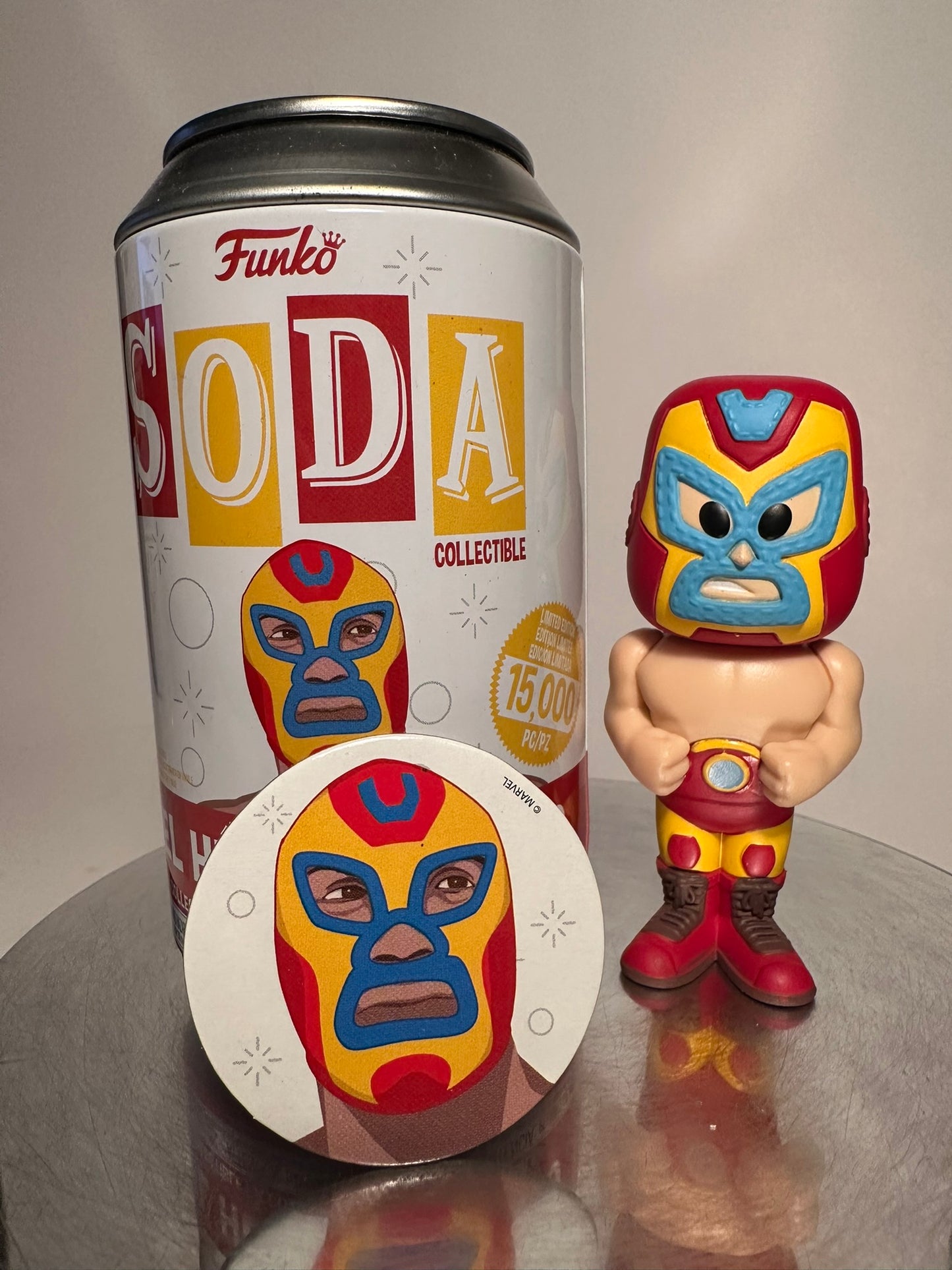 Marvel - El Heroe Invicto Funko SODA Figure Limited Edition 1/12500