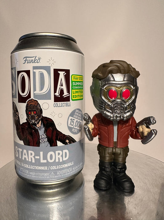 Marvel - Star-Lord Funko SODA Figure 2022 Summer Convention Limited Edition 1/12500