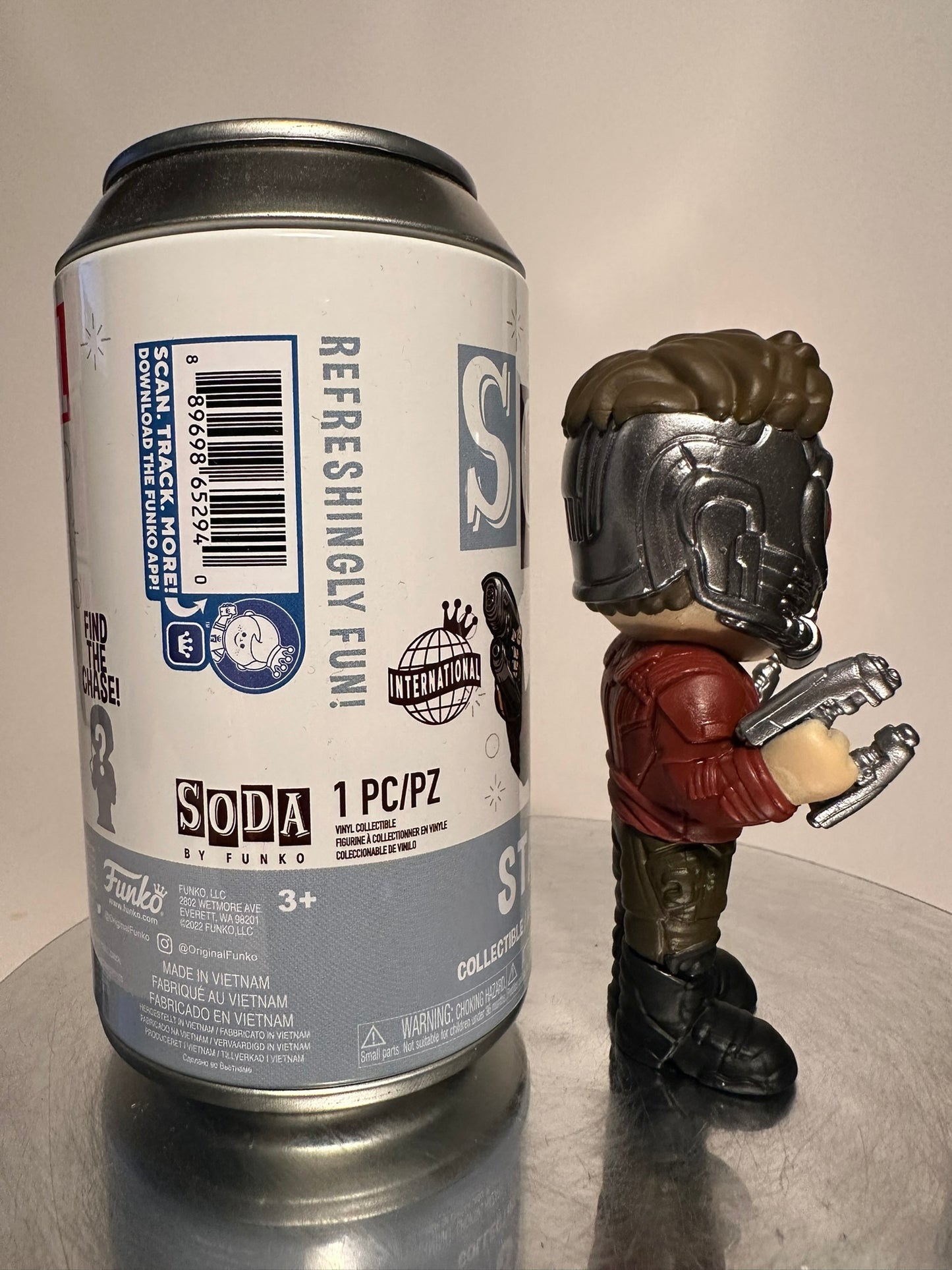 Marvel - Star-Lord Funko SODA Figure 2022 Summer Convention Limited Edition 1/12500