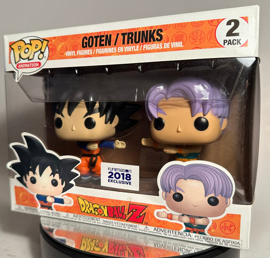 Dragon Ball Z - Goten / Trunks (2018 Funimation Exclusive) 2 Pack Funko Pop!