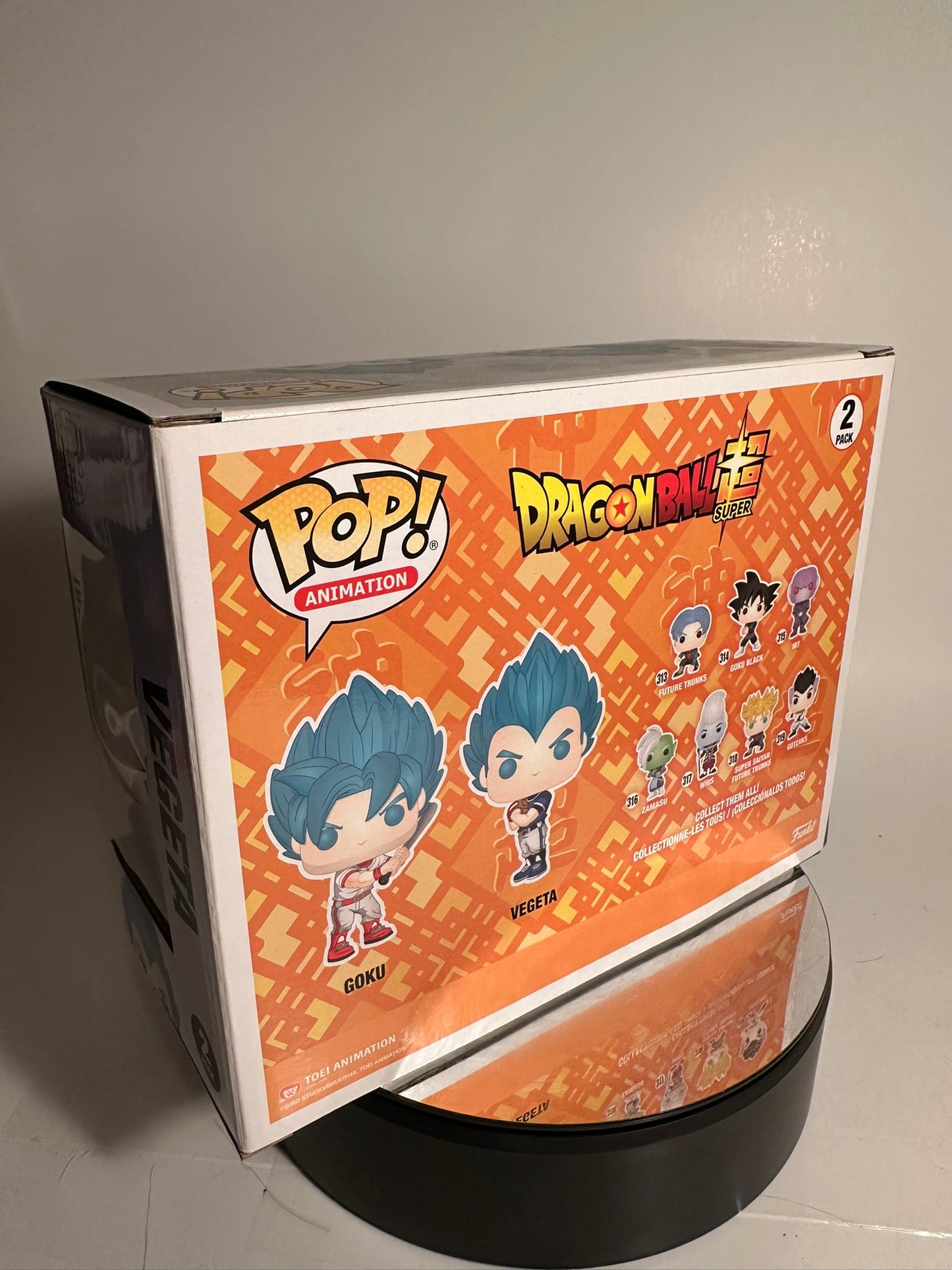 Dragon Ball Z - Goku & Vegeta (Baseball) 2 Pack (Box Lunch Exclusive) Funko Pop!