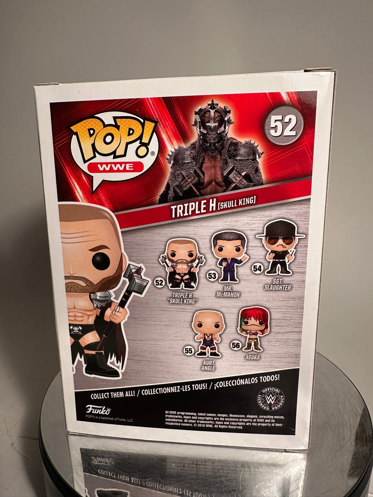 WWE - Triple H (Skull King) 52 CHASE Funko Pop!