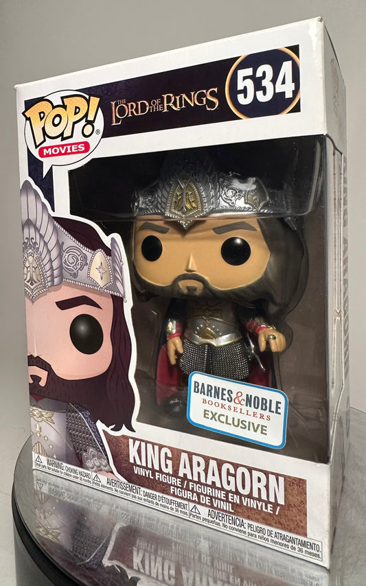 Lord of the Rings - King Aragorn 534 (Barnes & Noble Exclusive) Funko Pop!