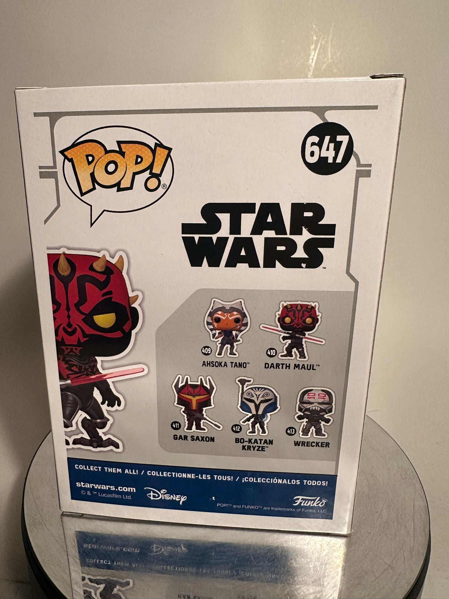 Star Wars - Darth Maul 647 2023 Fall Convention Limited Edition Funko Pop!