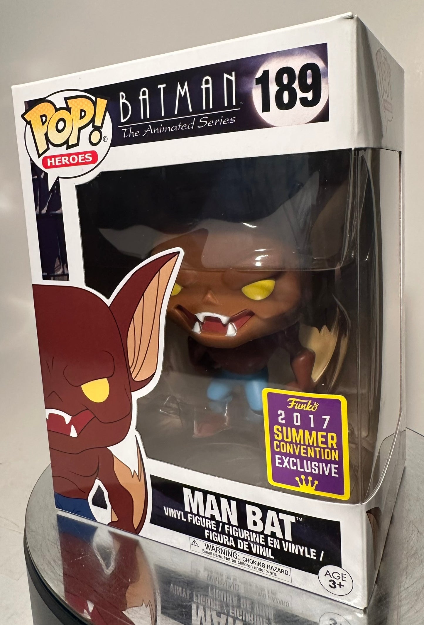 DC - Batman The Animated Series - Man Bat 189 2017 Summer Convention Exclusive Funko Pop!