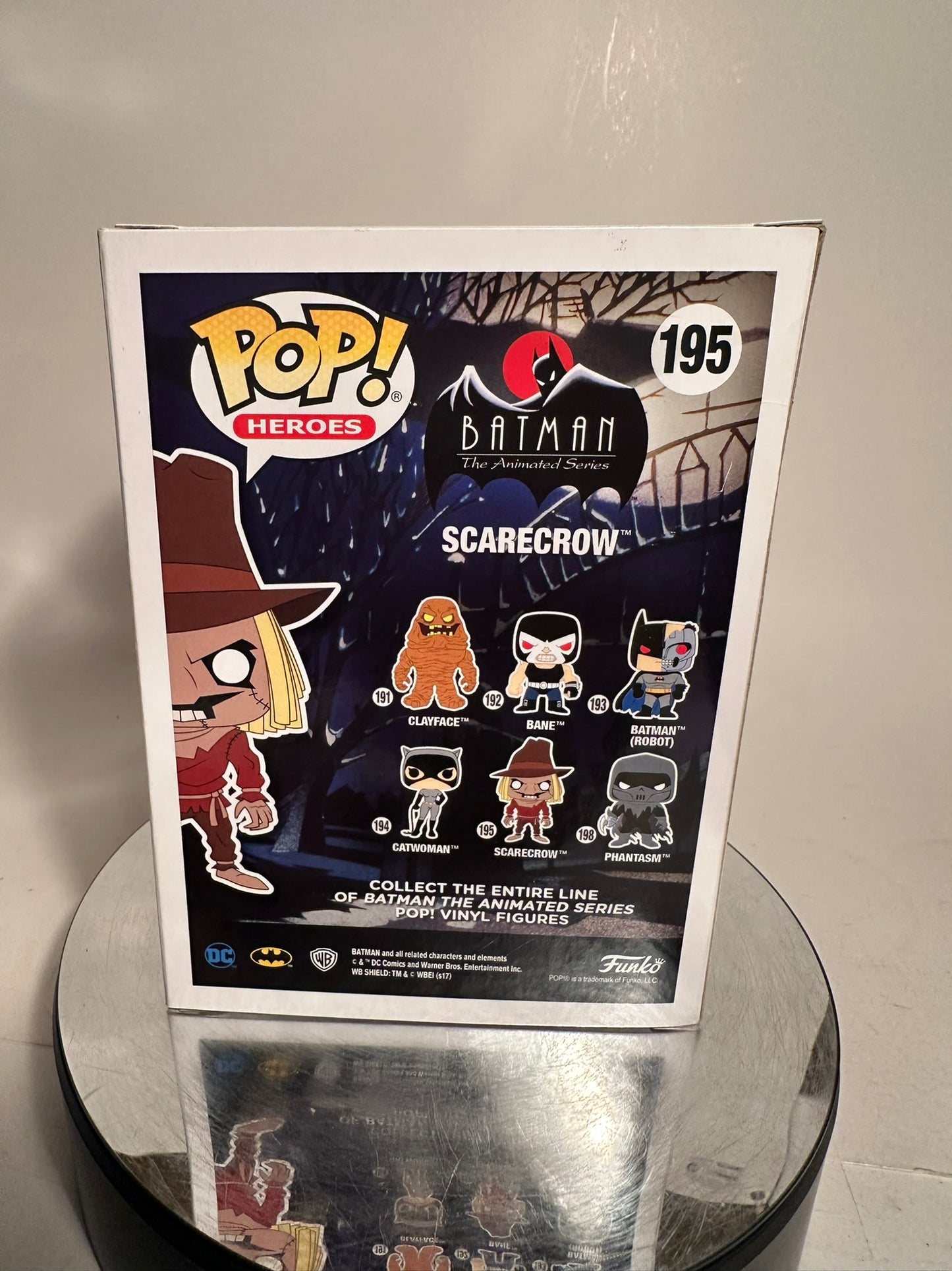 DC - Batman The Animated Series - Scarecrow 195 Funko Pop!