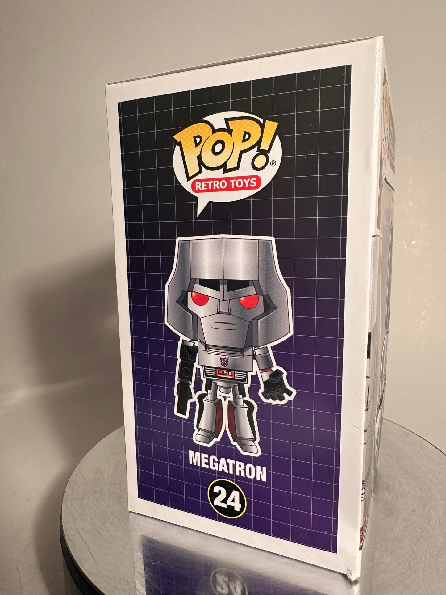 Retro Toys - Transformers - Megatron 24 CUSTOM ARTWORK Funko Pop!