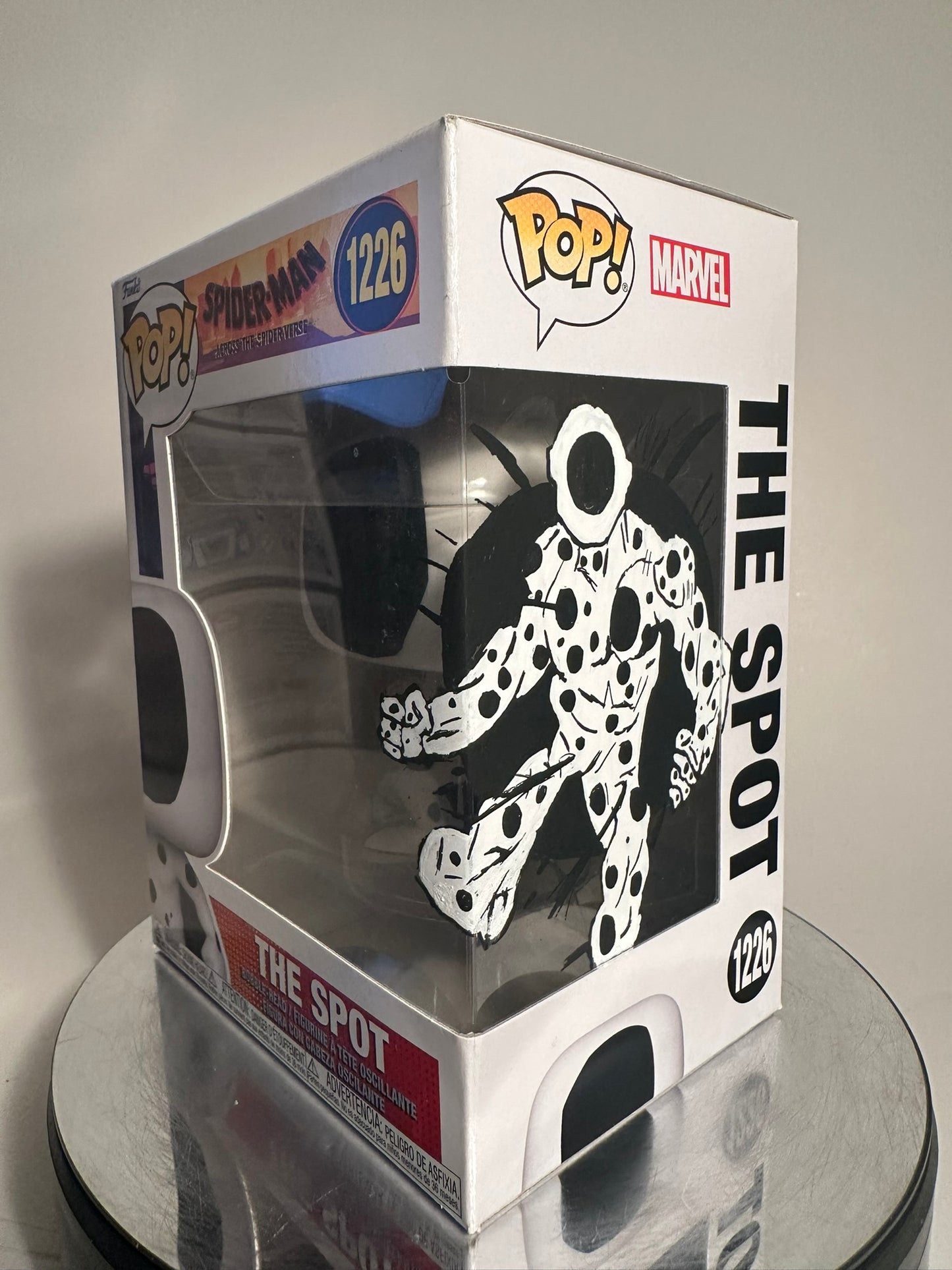 Spider-Man - The Spot 1226 CUSTOM ARTWORK Funko Pop!