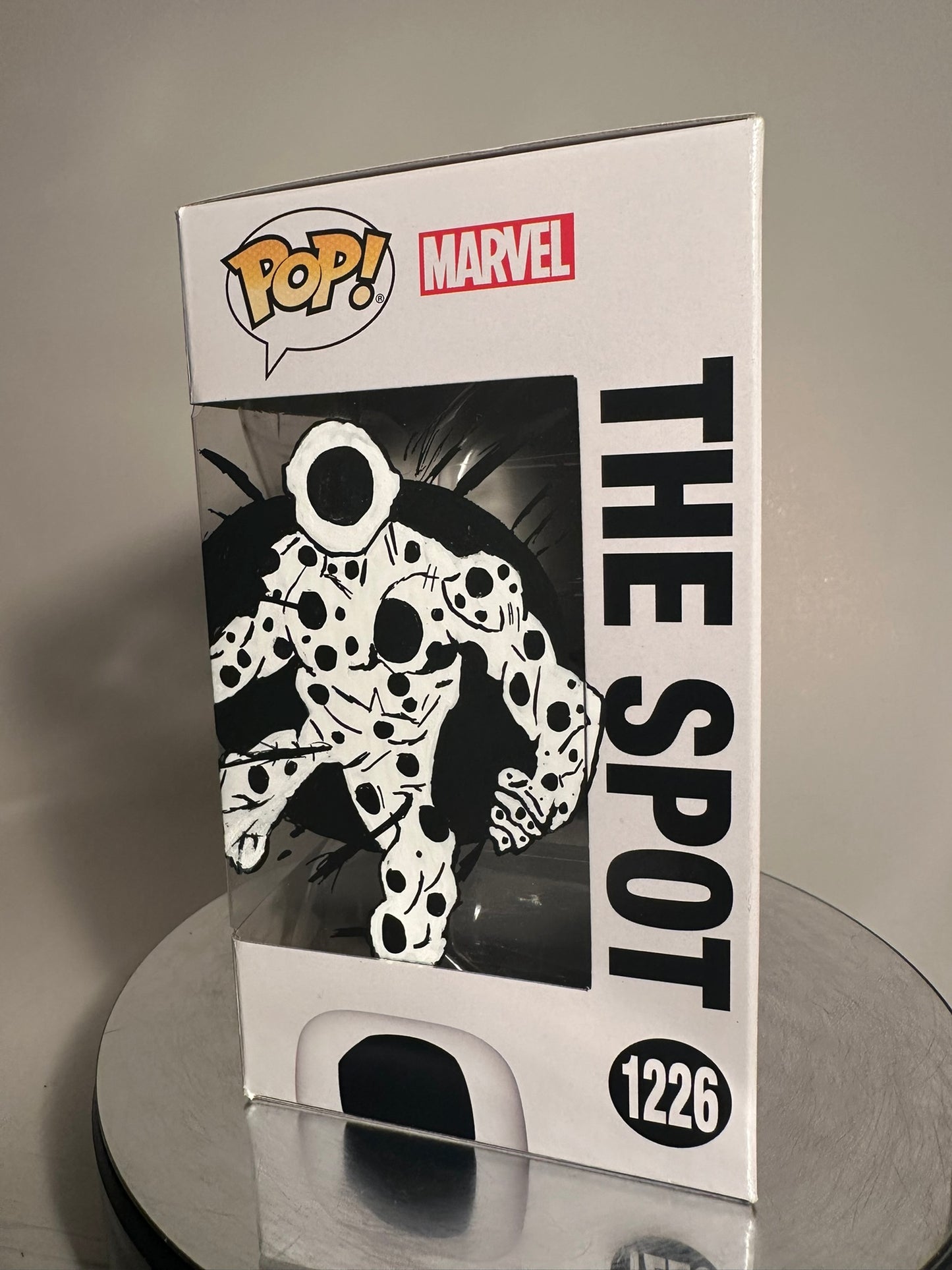 Spider-Man - The Spot 1226 CUSTOM ARTWORK Funko Pop!