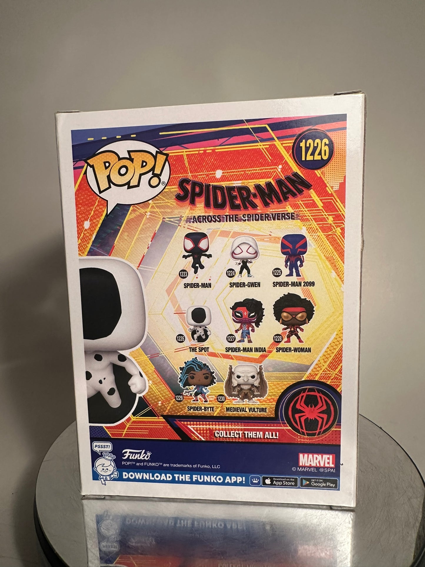 Spider-Man - The Spot 1226 CUSTOM ARTWORK Funko Pop!