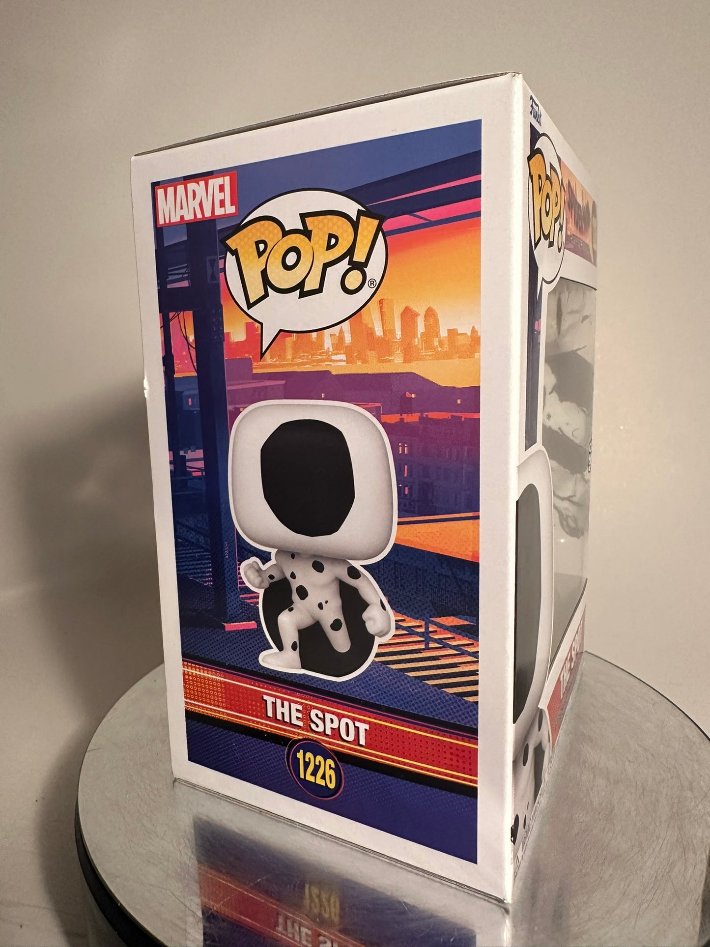 Spider-Man - The Spot 1226 CUSTOM ARTWORK Funko Pop!