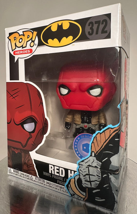 DC - Red Hood 372 Pop in a Box Exclusive CUSTOM ARTWORK Funko Pop!