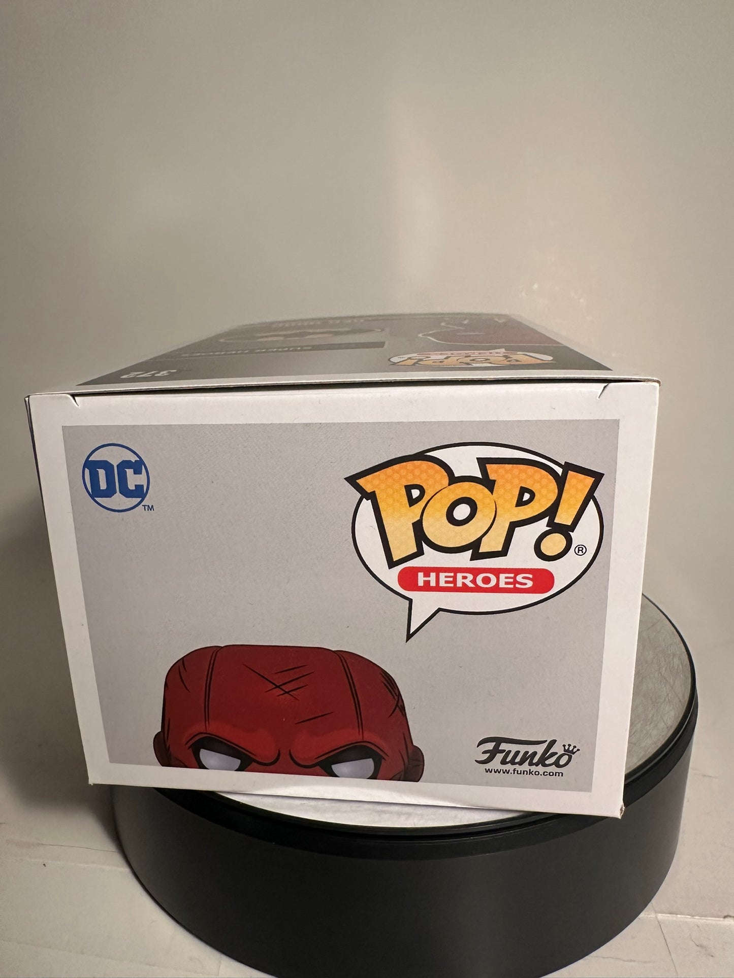 DC - Red Hood 372 Pop in a Box Exclusive CUSTOM ARTWORK Funko Pop!