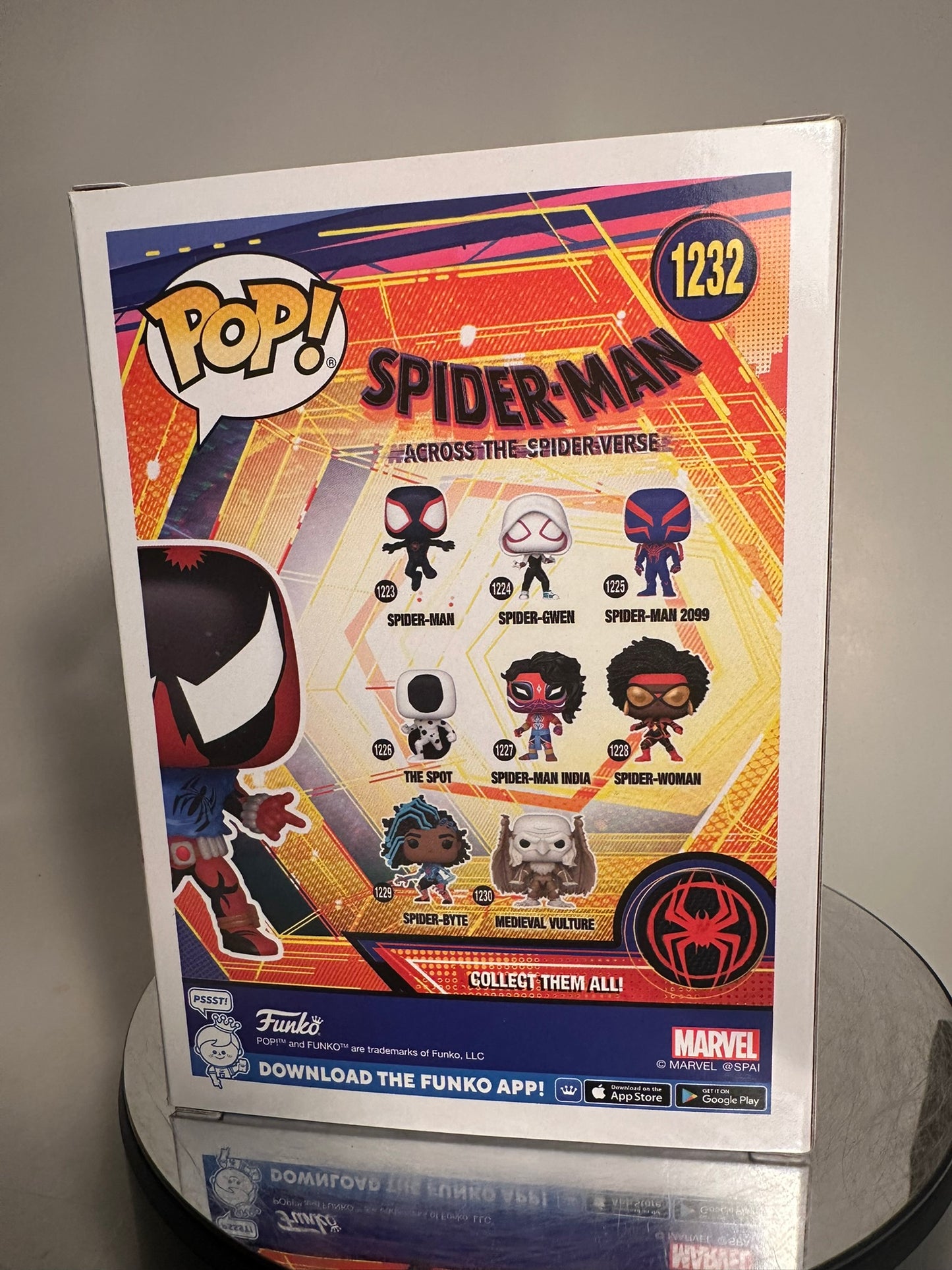 Spider-Man - Scarlet Spider 1232 Walmart Exclusive CUSTOM ARTWORK Funko Pop!