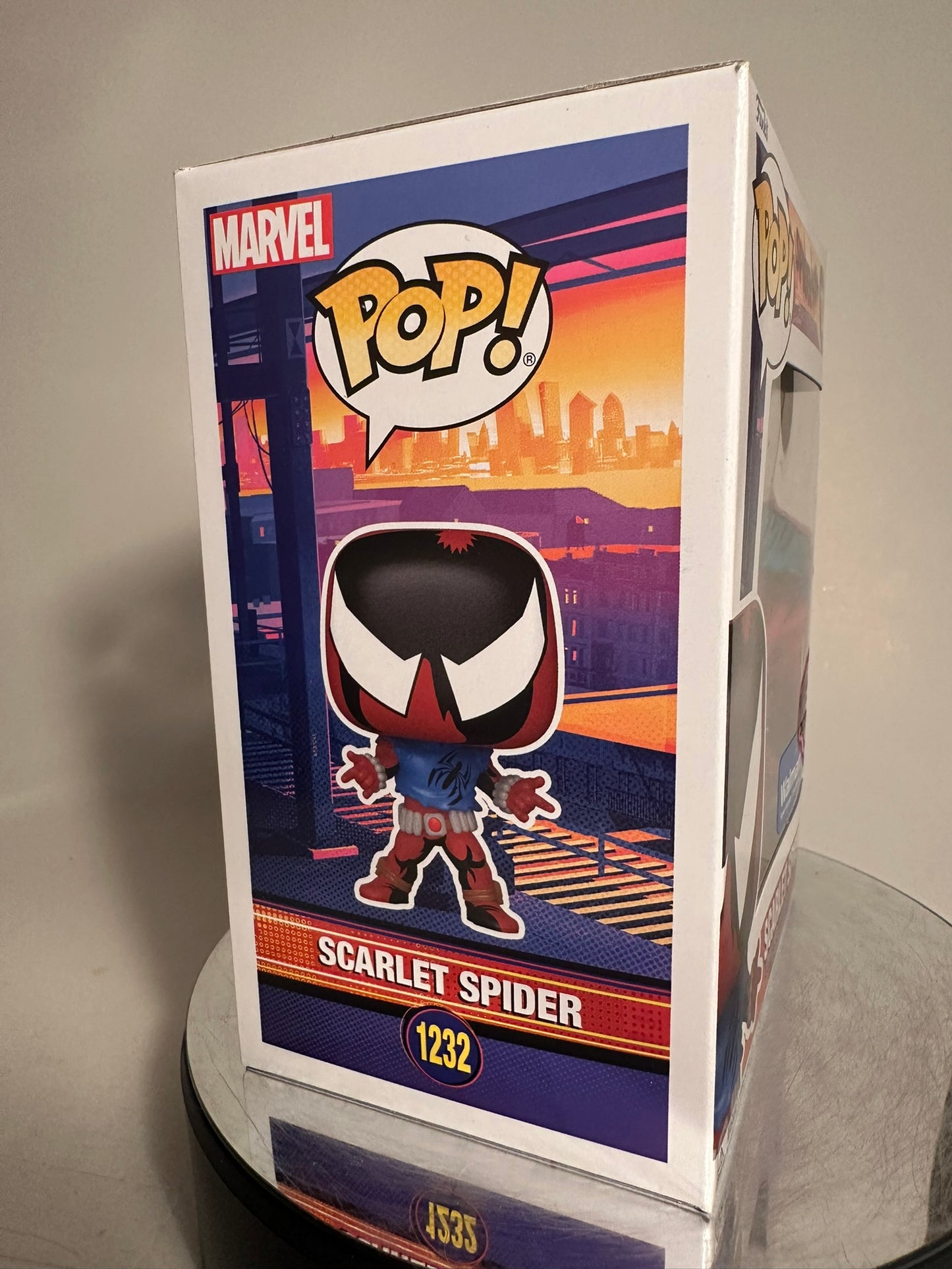 Spider-Man - Scarlet Spider 1232 Walmart Exclusive CUSTOM ARTWORK Funko Pop!