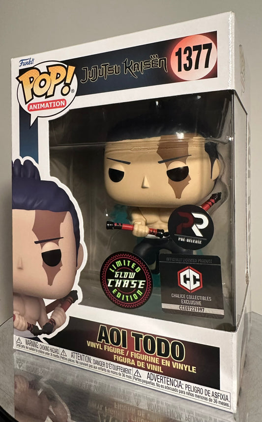 Jujutsu Kaisen - Aoi Todo 1377 CHASE Pre-Release (Chalice Exclusive) Funko Pop!