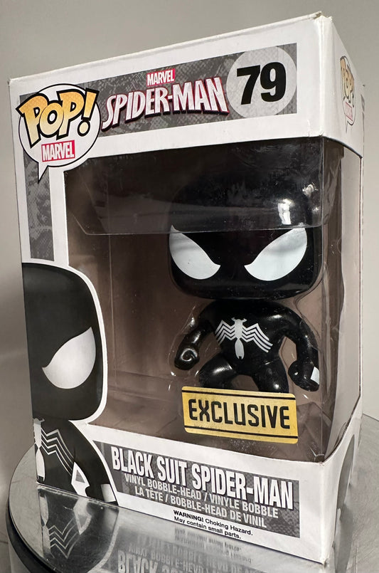 Spider-Man - Black Suit Spider-Man 79 (Exclusive) Funko Pop!