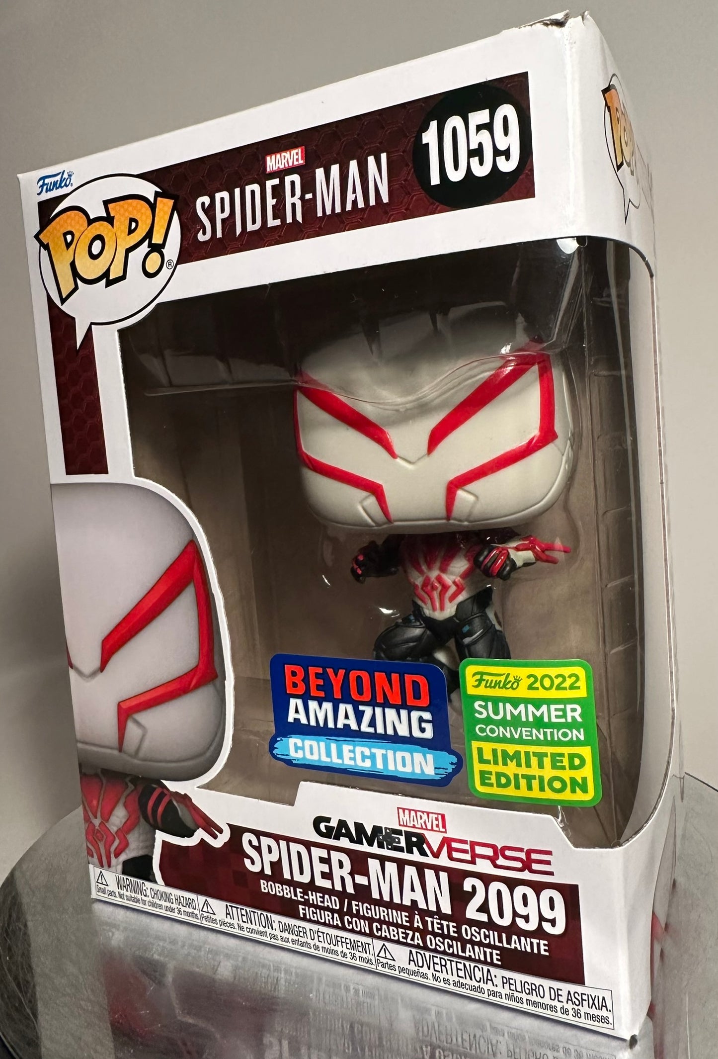 Spider-Man - Spider-Man 2099 1059 2022 Summer Convention Limited Edition Funko Pop!