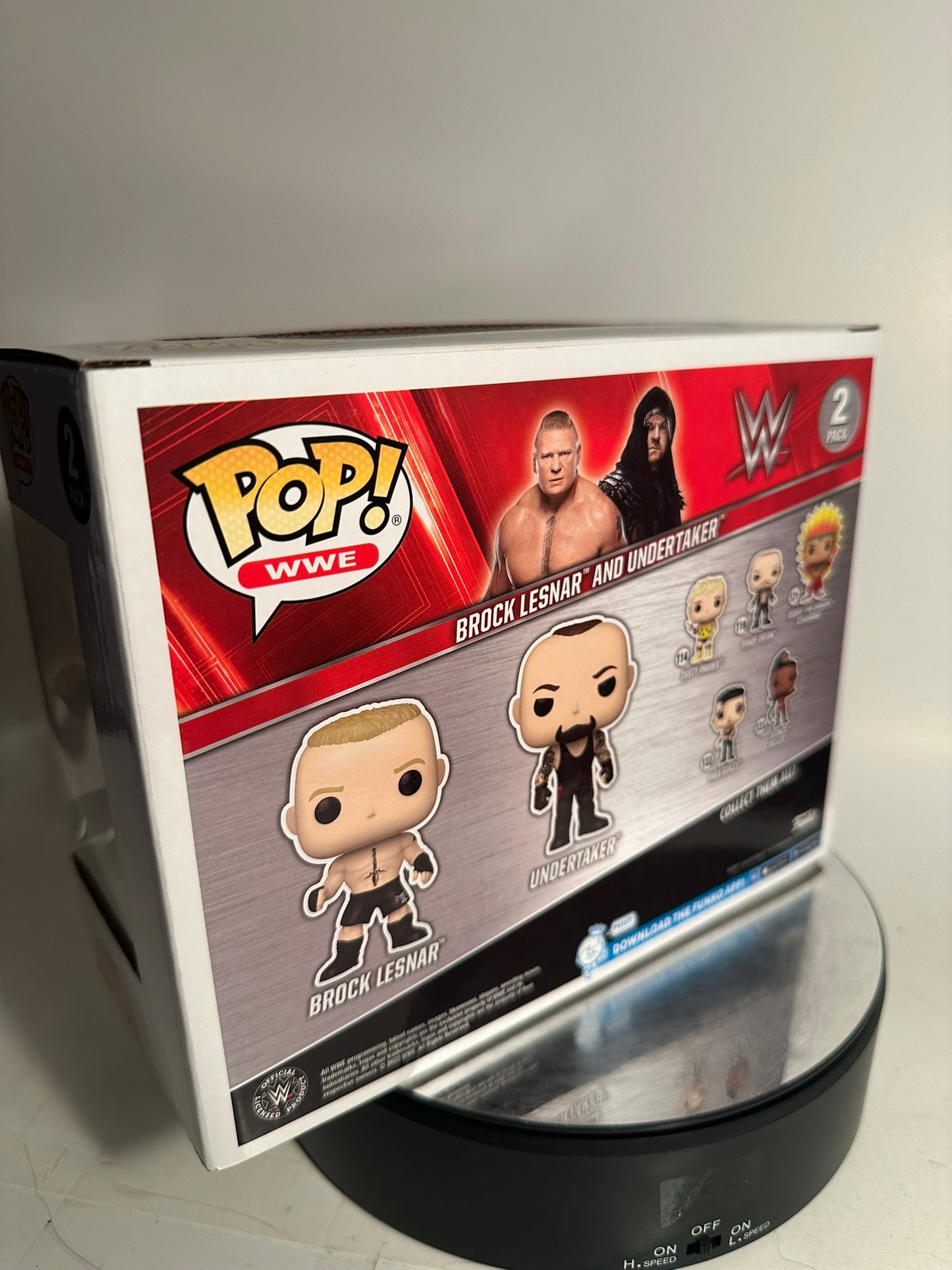 WWE - Brock Lesnar and Undertaker 2 Pack Funko Pop!