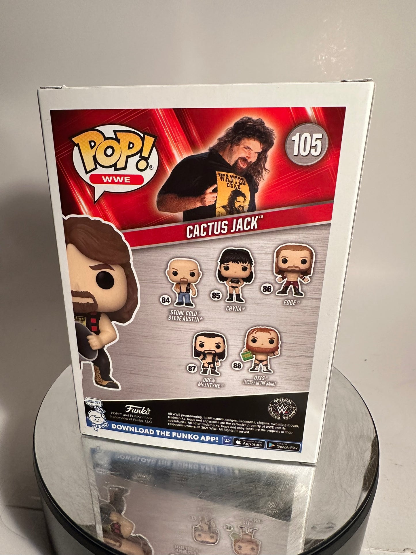 WWE - Cactus Jack 105 EB Games Exclusive Funko Pop!