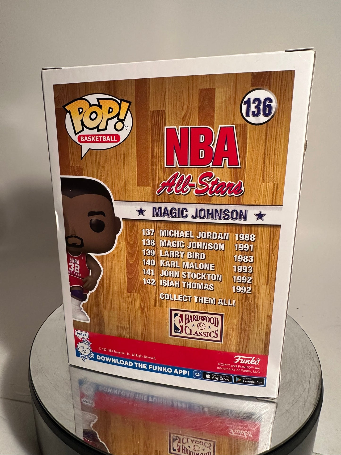 Basketball - Magic Johnson 136 Targetcon 2022 Limited Edition Funko Pop!