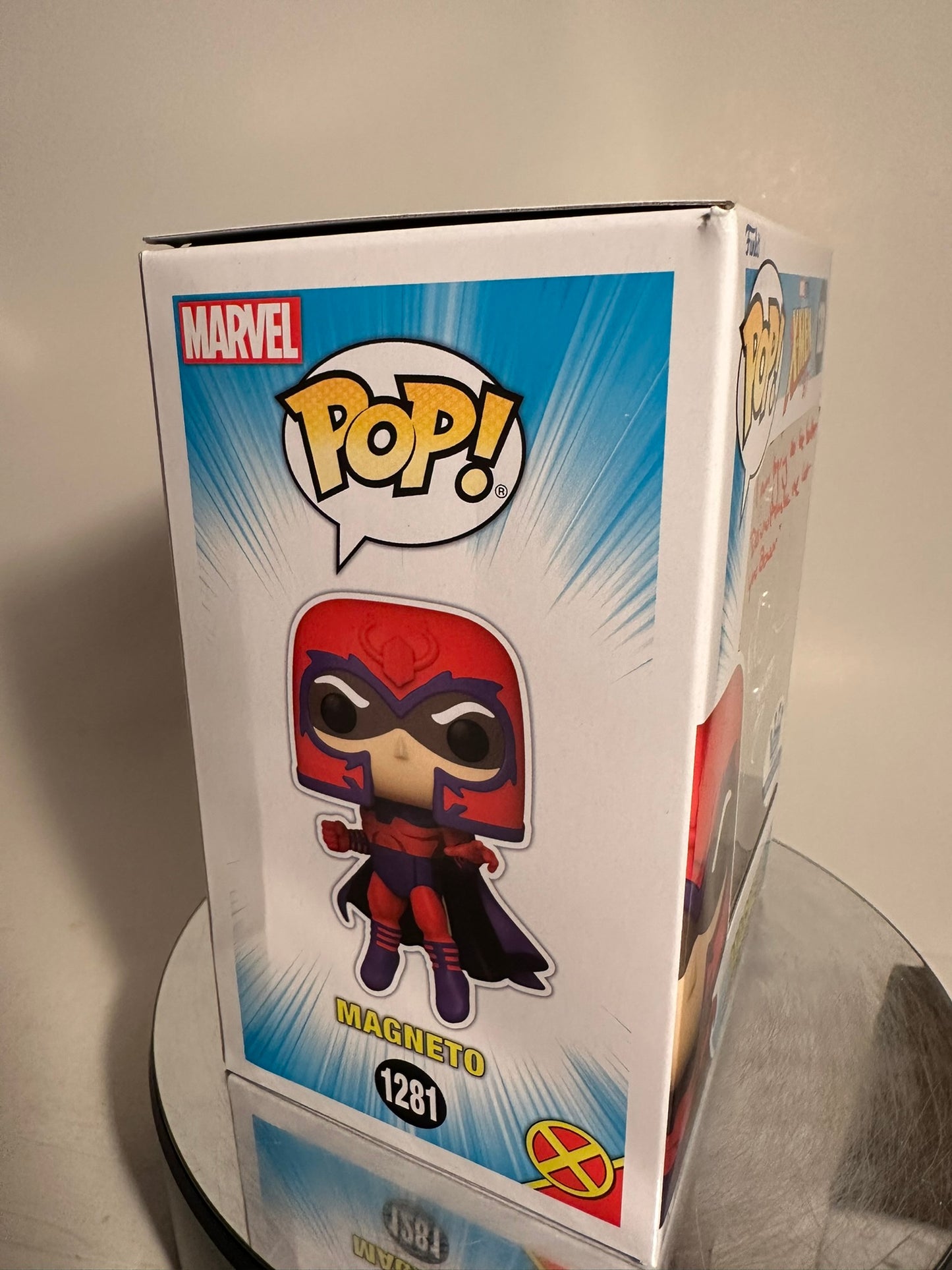 Marvel - Magneto 1281 Funko Store Exclusive AUTOGRAPHED Funko Pop!