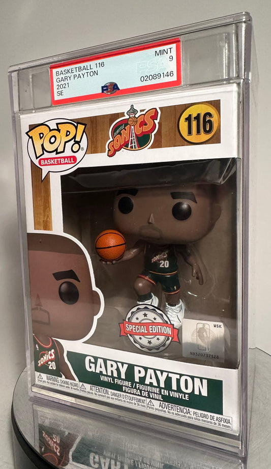 Basketball - Gary Payton 116 PSA Graded 9/10 Funko Pop!