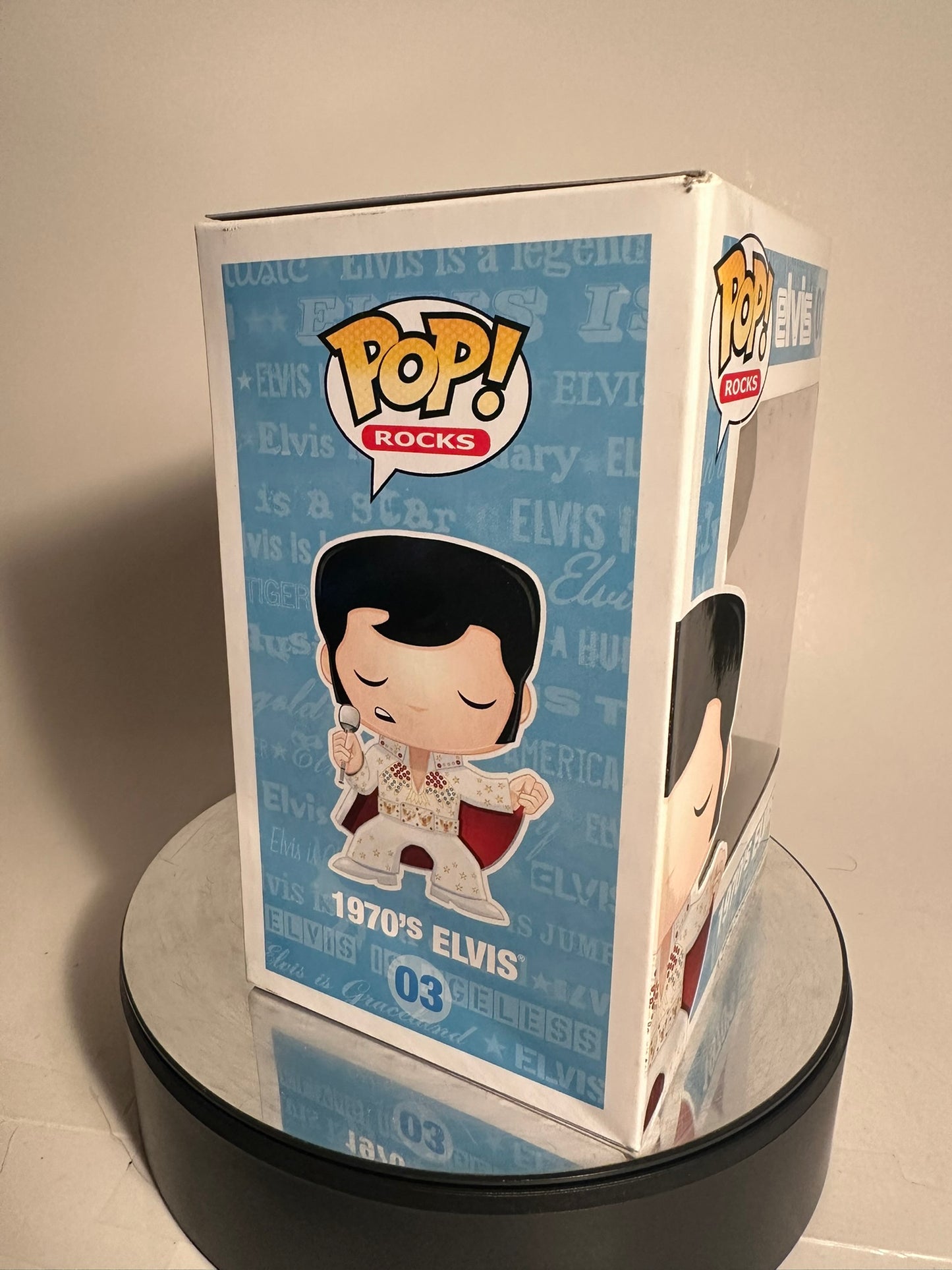 Rocks - 1970's Elvis 03 RARE VAULTED Funko Pop! 2011 Release