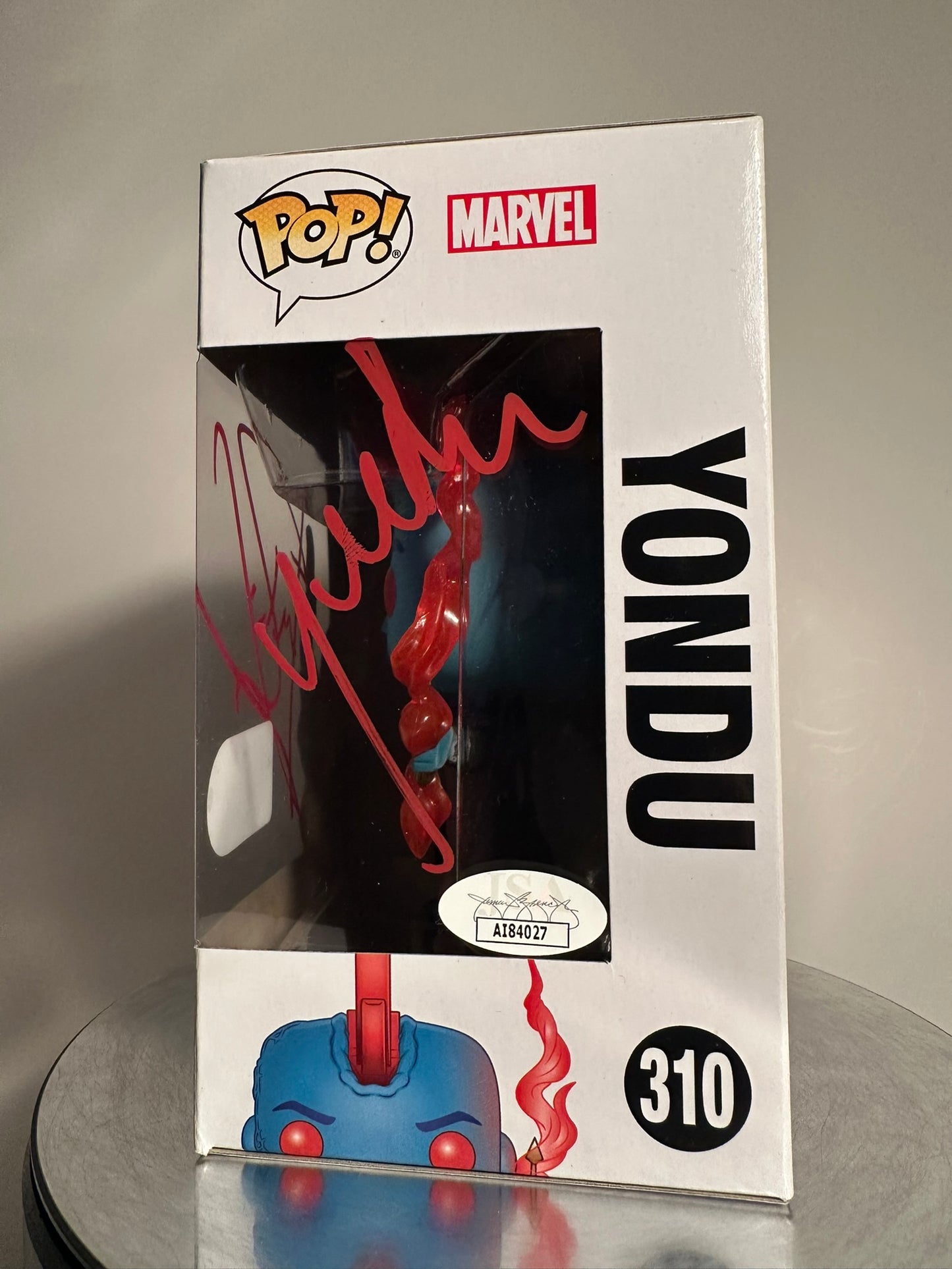 Marvel - Yondu 310 Emerald City Comicon 2018 Limited Edtion AUTOGRAPHED Funko Pop!