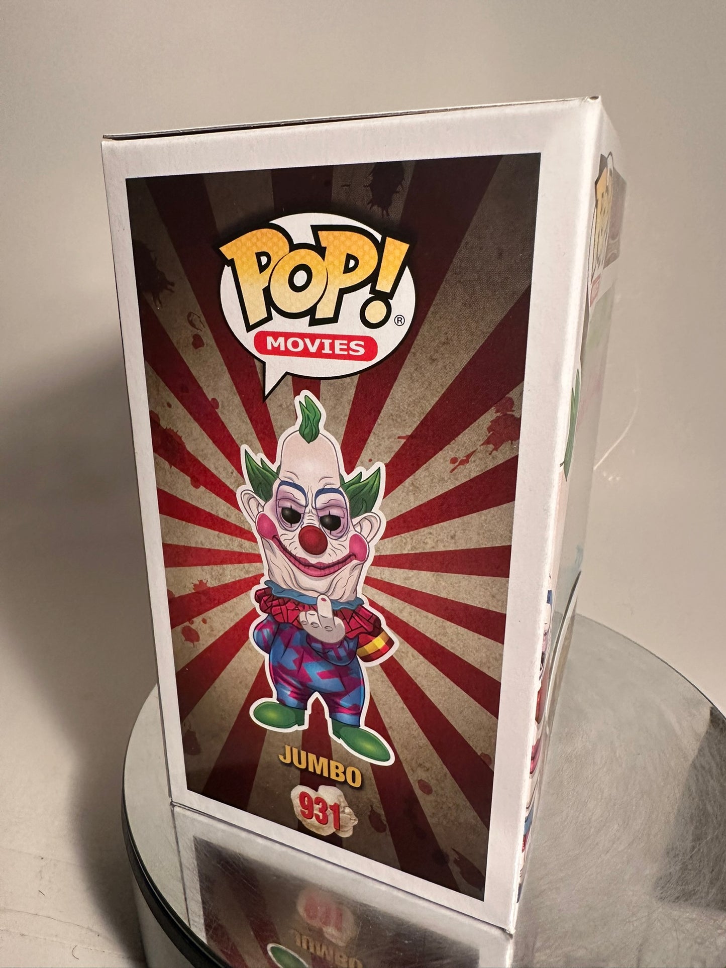 Killer Klowns From-Outer-Space - Jumbo 931 AUTOGRAPHED Funko Pop!