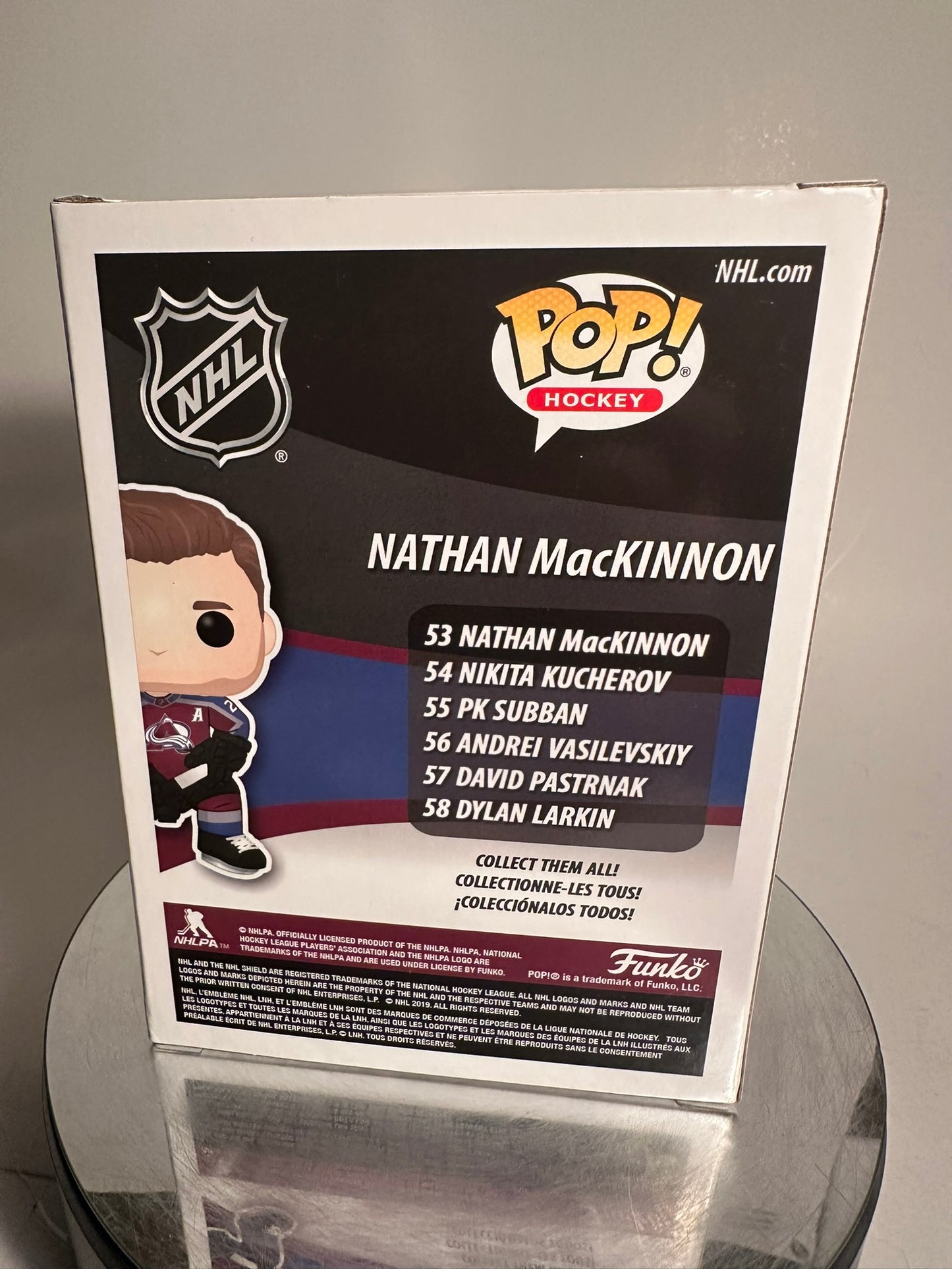 Hockey - Nathan MacKinnon 53 AUTOGRAPHED Funko Pop!