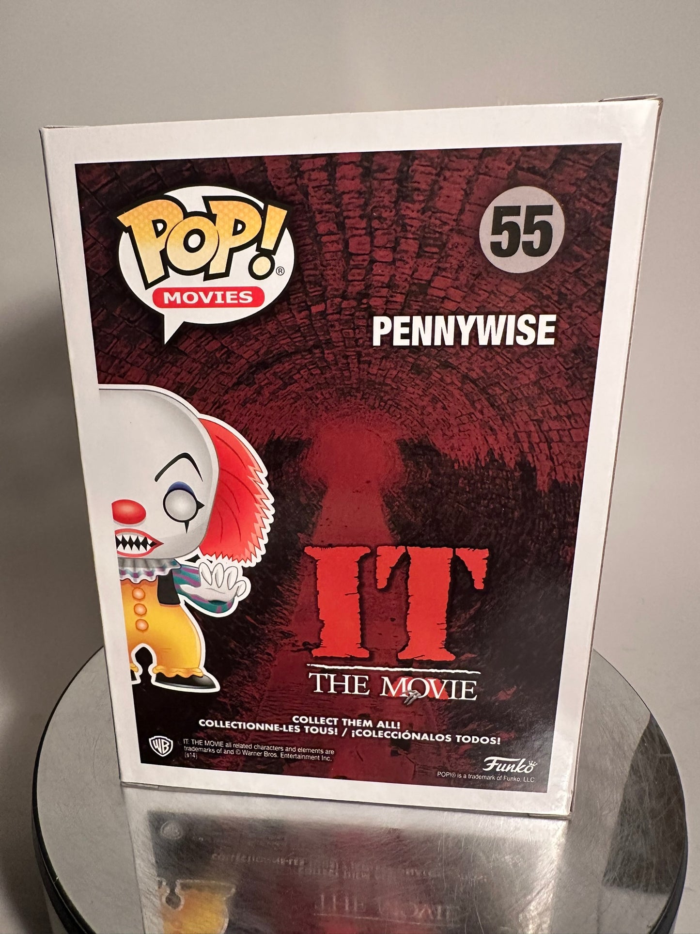 IT The Movie - Pennywise 55 AUTOGRAPHED Funko Pop!